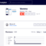 Venmo receives a poor trust level on Trustpilot