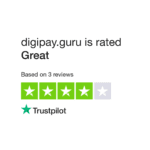 digipay guru rating on Trustpilot